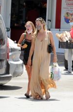 KATE and LILA GRACE MOSS Out and About in Ibiza 08/02/2020