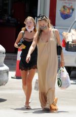 KATE and LILA GRACE MOSS Out and About in Ibiza 08/02/2020