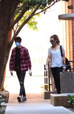 KATE BECKINSALE Leaves a Medical Building in Los Angeles 08/10/2020