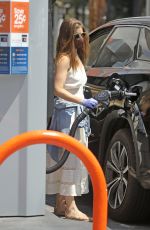 KATE MARA at a Gas Station in Los Angeles 08/15/2020