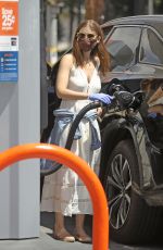 KATE MARA at a Gas Station in Los Angeles 08/15/2020