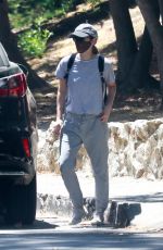 KATE MARA Out at a Park in Los Feliz 08/11/2020