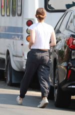 KATE MARA Out for Coffee in Glendale 08/21/2020
