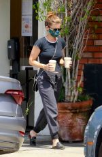 KATE MARA Out for Coffee in Los Feliz 08/23/2020