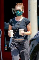 KATE MARA Out for Coffee in Los Feliz 08/23/2020