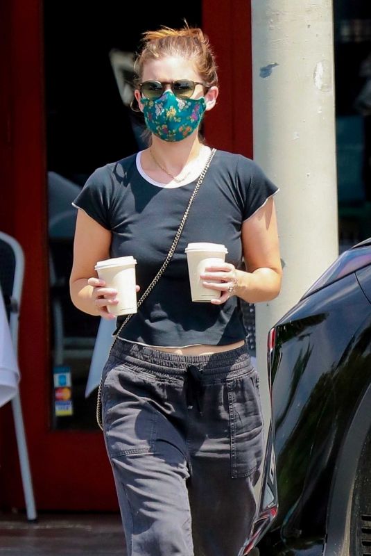 KATE MARA Out for Coffee in Los Feliz 08/23/2020