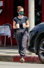 KATE MARA Out for Coffee in Los Feliz 08/23/2020