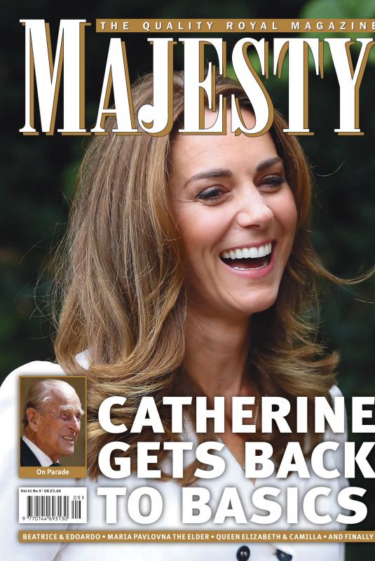 KATE MIDDLETON in Majesty Magazine, September 2020
