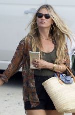 KATE MOSS Out for Lunch in Ibiza 08/02/2020
