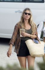 KATE MOSS Out for Lunch in Ibiza 08/02/2020