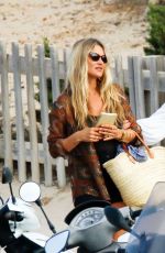 KATE MOSS Out for Lunch in Ibiza 08/02/2020