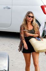 KATE MOSS Out for Lunch in Ibiza 08/02/2020