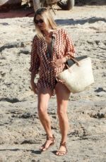 KATE MOSS Out on the Beach in Italy 08/06/2020