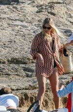 KATE MOSS Out on the Beach in Italy 08/06/2020