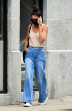 KATIE HOLMES in Denim Out in New York 08/22/2020