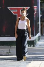 KATIE HOLMES Out and About in New York 07/31/2020