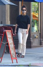 KATIE HOLMES Out and About in New York 08/09/2020