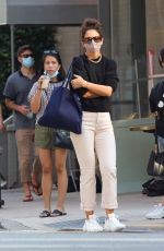 KATIE HOLMES Out and About in New York 08/09/2020