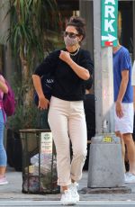 KATIE HOLMES Out and About in New York 08/09/2020