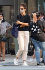 KATIE HOLMES Out and About in New York 08/09/2020