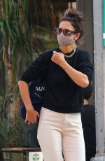 KATIE HOLMES Out and About in New York 08/09/2020