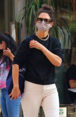 KATIE HOLMES Out and About in New York 08/09/2020