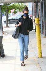 KATIE HOLMES Out in New York 08/21/2020