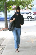 KATIE HOLMES Out in New York 08/21/2020