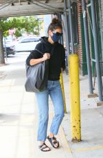 KATIE HOLMES Out in New York 08/21/2020
