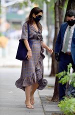 KATIE HOLMES Out in New York 08/23/2020