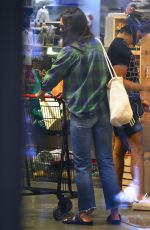 KATIE HOLMES Out Shopping for Groceries in New York 08/30/2020
