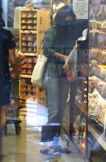KATIE HOLMES Out Shopping for Groceries in New York 08/30/2020