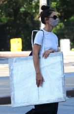 KATIE HOLMES Out Shopping in New York 08/01/2020