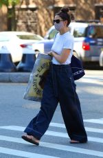KATIE HOLMES Out Shopping in New York 08/01/2020