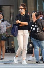 KATIE HOLMES Out Shopping in New York 08/09/2020