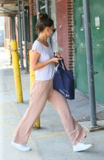 KATIE HOLMES Wearing a Mask Out in Brooklyn 08/06/2020