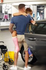 KATIE PRICE in Wheelchair Sat Selfridges in London 08/11/2020