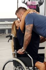 KATIE PRICE in Wheelchair Sat Selfridges in London 08/11/2020