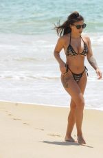 KAYLEIGH MORRIS in Bikini at a Beach in Greece 08/22/2020