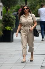 KELLY BROOK Arrives at Global Studios in London 08/18/2020