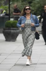 KELLY BROOK Arrives at Global Studios in London 08/27/2020