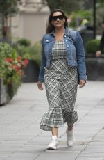 KELLY BROOK Arrives at Global Studios in London 08/27/2020