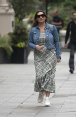 KELLY BROOK Arrives at Global Studios in London 08/27/2020