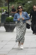 KELLY BROOK Arrives at Global Studios in London 08/27/2020