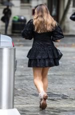 KELLY BROOK Arrives at Heart Radio in London 08/19/2020