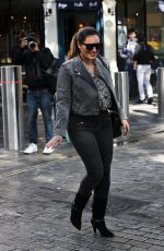 KELLY BROOK Arrives at Heart Radio in London 08/28/2020