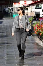 KELLY BROOK Arrives at Heart Radio in London 08/28/2020
