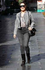 KELLY BROOK Arrives at Heart Radio in London 08/28/2020