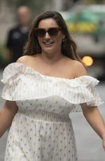 KELLY BROOK at Heart Radio in London 08/26/2020