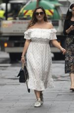 KELLY BROOK at Heart Radio in London 08/26/2020